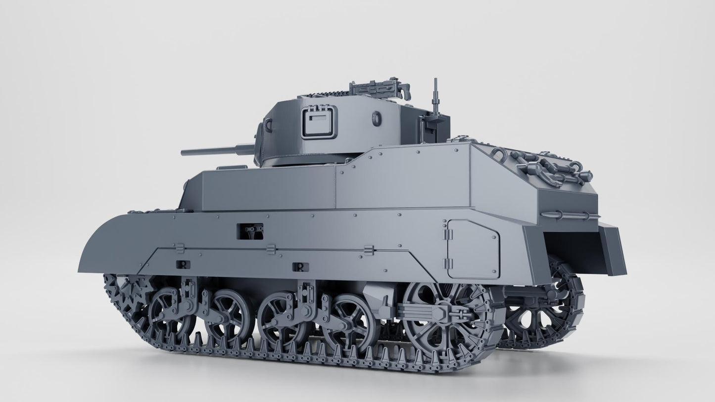 Ba Battlegroup Light Tank Stuart M5А1 (USA, WW2) Various Scales