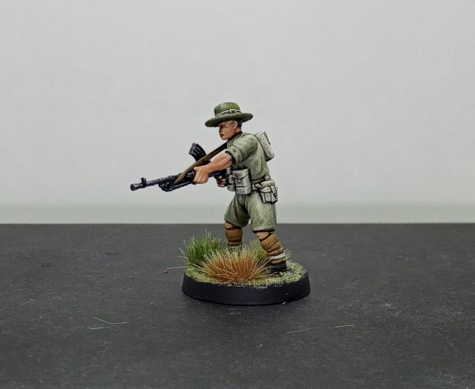 Gurkha combat squad(8) | 3D Printed Miniatures in 1:56 Scale Various Scales