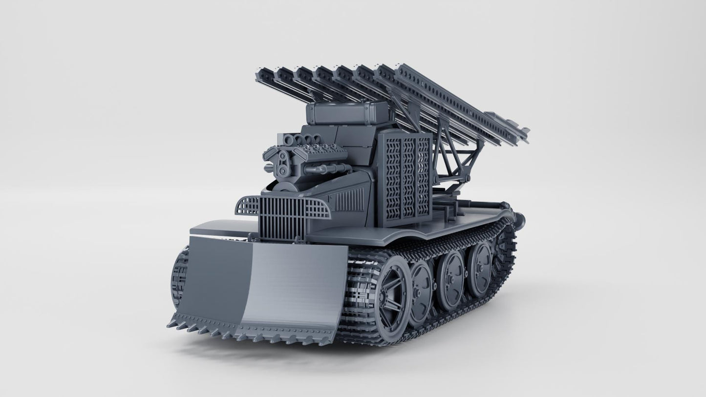 ВМ-13-16 on G7107 base (USSR, WW2) K47 Fallout Gaslands Weird War II 1-64