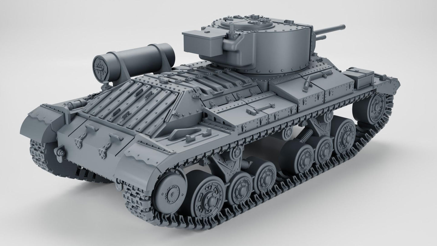 Bolt Action Battlegroup Valentine Mk-V (UK, WW2) Various Scales