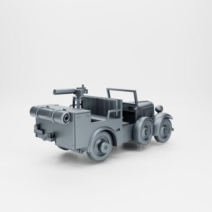 BA Battlegroup PzInz 302 - Fiat 508-518 with machine gun (Poland WW2)