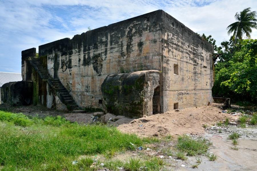 Wargaming Terrain Tarawa Japanese Command Bunker | 3D Printed Miniatures in 1:56 Scale Various Scales