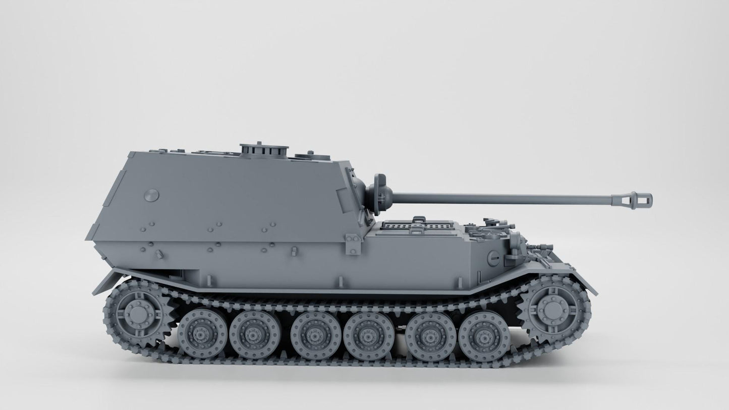Panzerjager Tiger "Elefant" Model: 8.8 cm PaK 43, WW2 Germany (Various Scales)