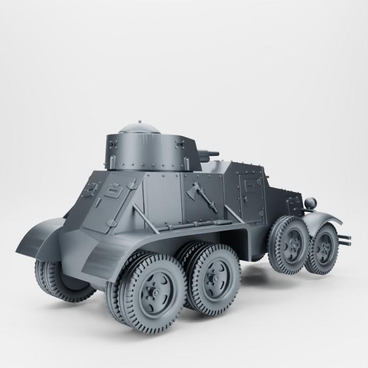 BA Battlegroup BA-27 Armoured Car (Soviet, WW2) Various Scales