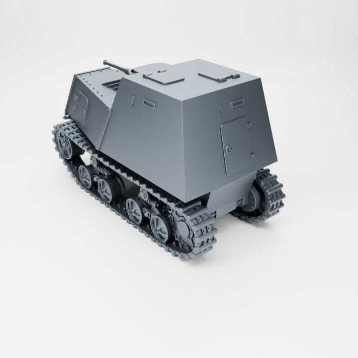 BA Battlegroup Tractor tank KhTZ-16 (Soviet, WW2) Various Scales