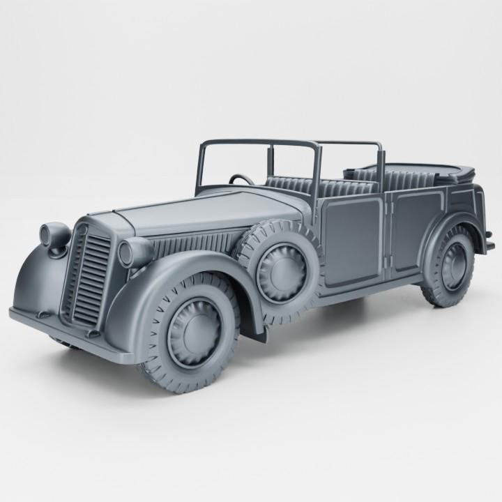 BA Battlegroup Lancia Aprilia Coloniale (WW2 Italy ) 3D Printed Various Scales