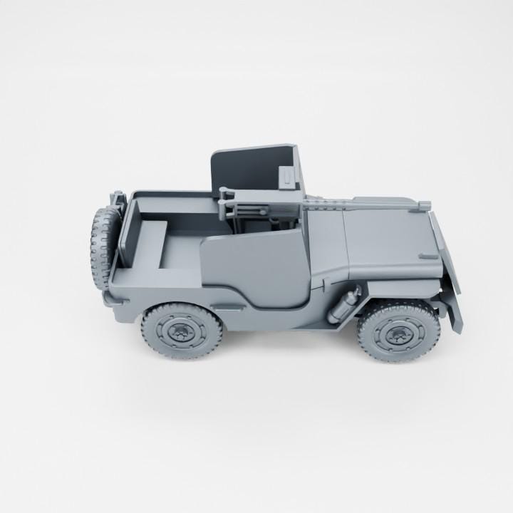 Battlegroup US Jeep Willys MB 4x4 (USA, Ww2) Various Scales Ba