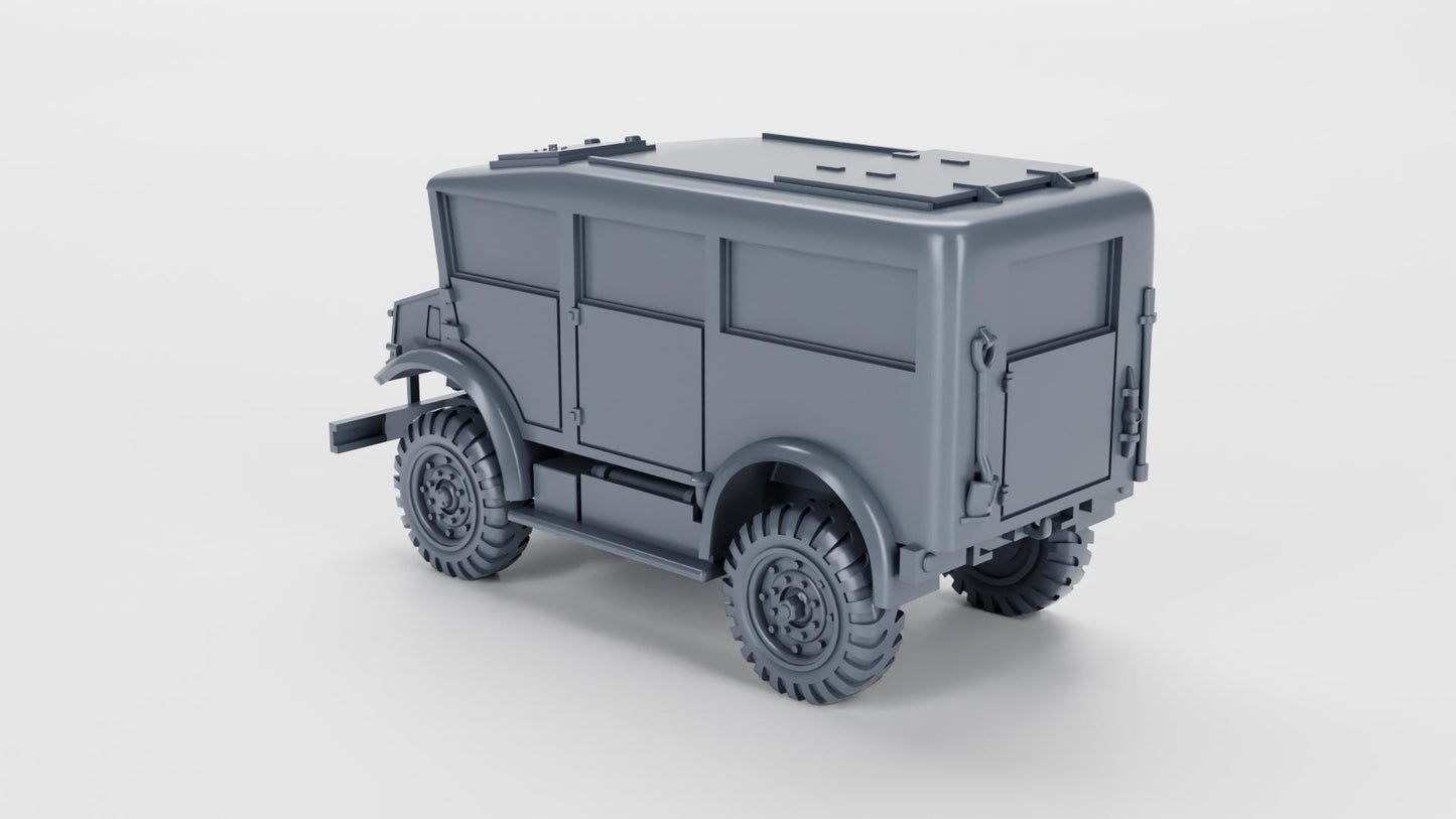 BA Battlegroup C8A HUP (Personnel carrier) (4x2, 8 cwt)(Canada) (Commonwealth, WW2) Various Scales