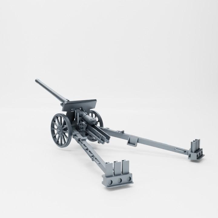 Battlegroup Imperial Japan Type_92_10cm Howitzer (Japan WW2) Various Scales