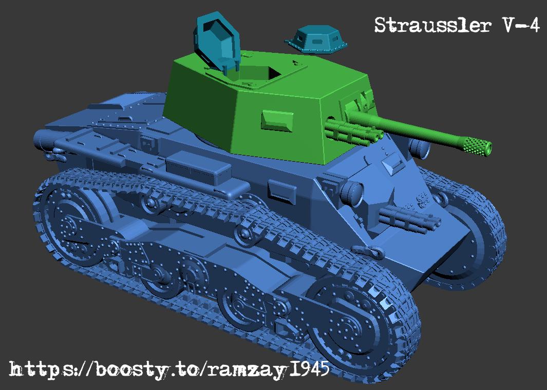 BA Battlegroup Straussler V4 (S) (Hungary, WW2) Various Scales