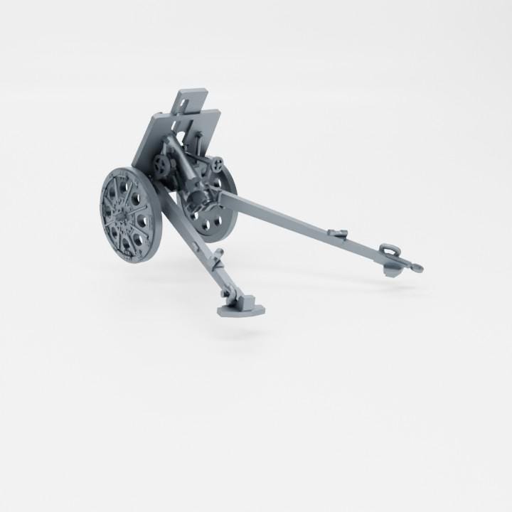 Battlegroup Imperial Japan Type_92_70mm Howitzer (Japan WW2) Various Scales