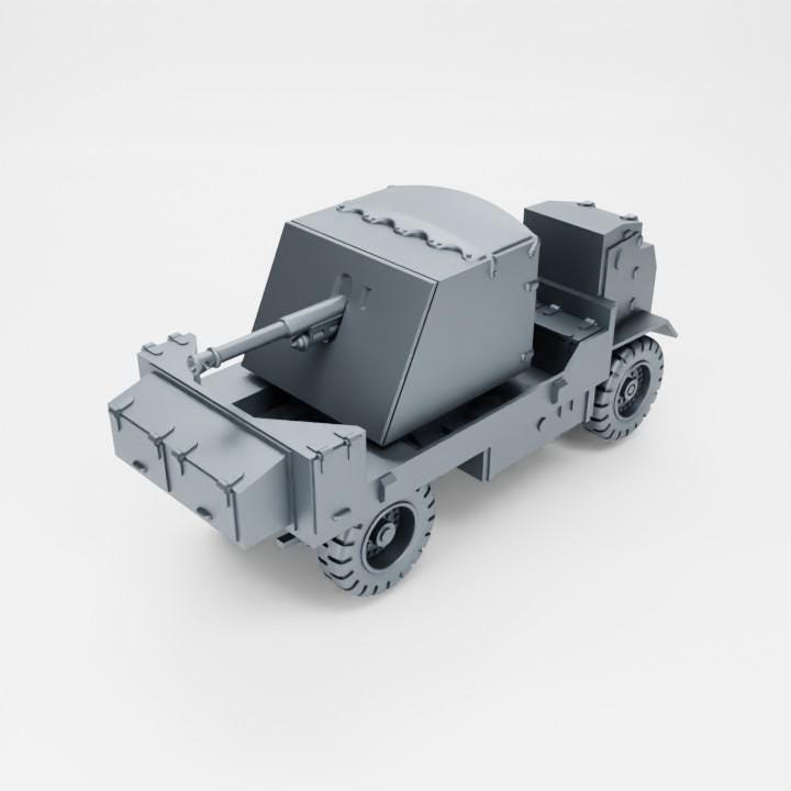 British Deacon MK1 with 6pdr Gun (Britian, WW2) BA Battlegroup FOW
