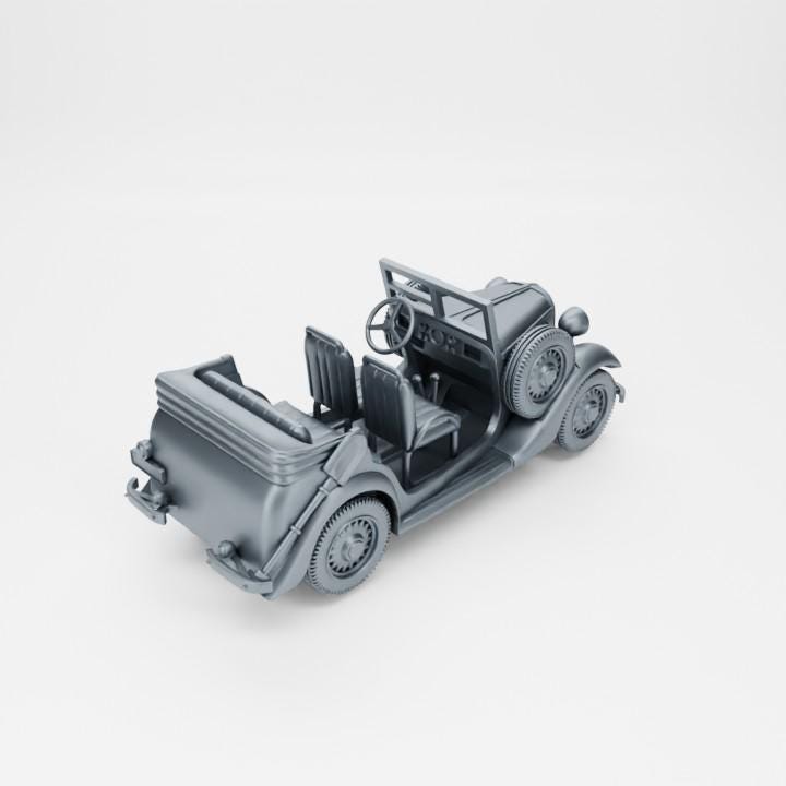 BA Battlegroup Polish Fiat 508IIIW Lazik Jeep (opened and closed) (Poland WW2)