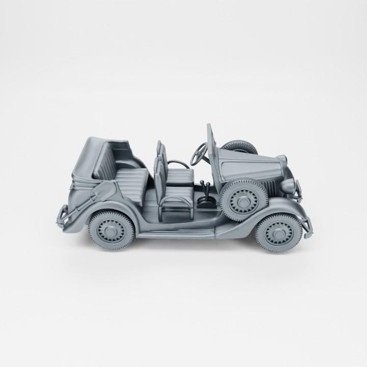 BA Battlegroup Polish Fiat 508IIIW Lazik Jeep (opened and closed) (Poland WW2)