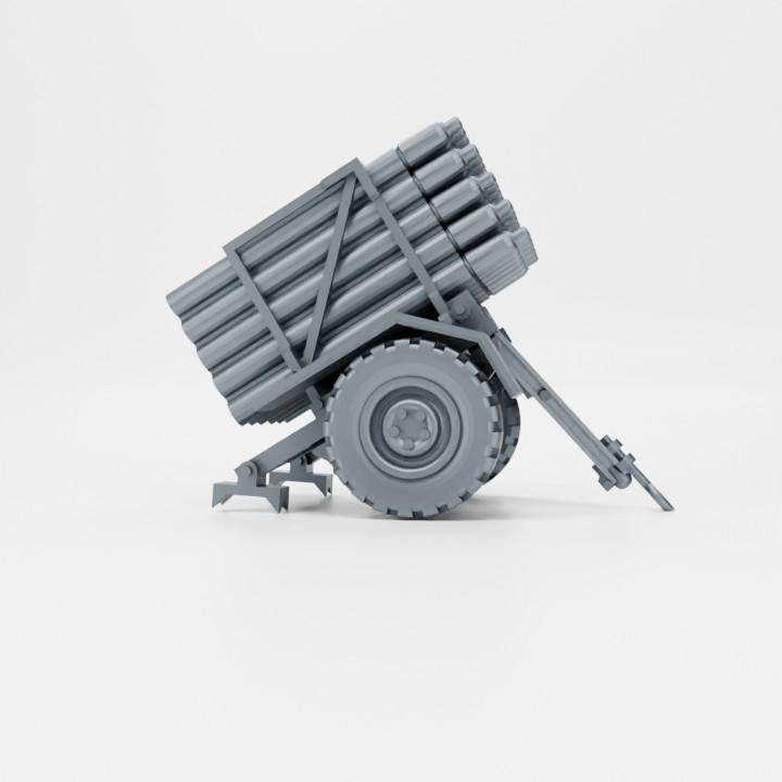 BA Battlegroup  Land mattress rocket launcher (USA WW2)