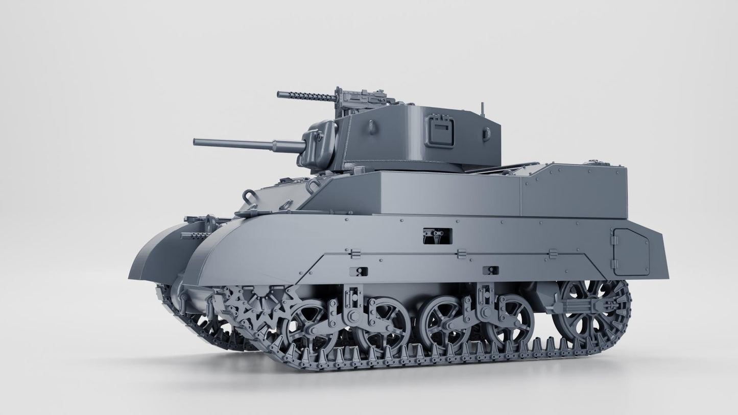 Ba Battlegroup Light Tank Stuart M5А1  (USA, WW2) Various Scales
