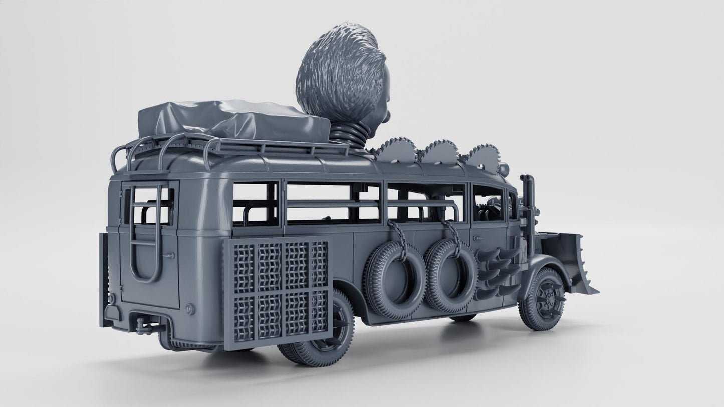 Opel Blitz Ambulance Bus (Germany, WW2) K47 Fallout Gaslands Weird War II 1-64