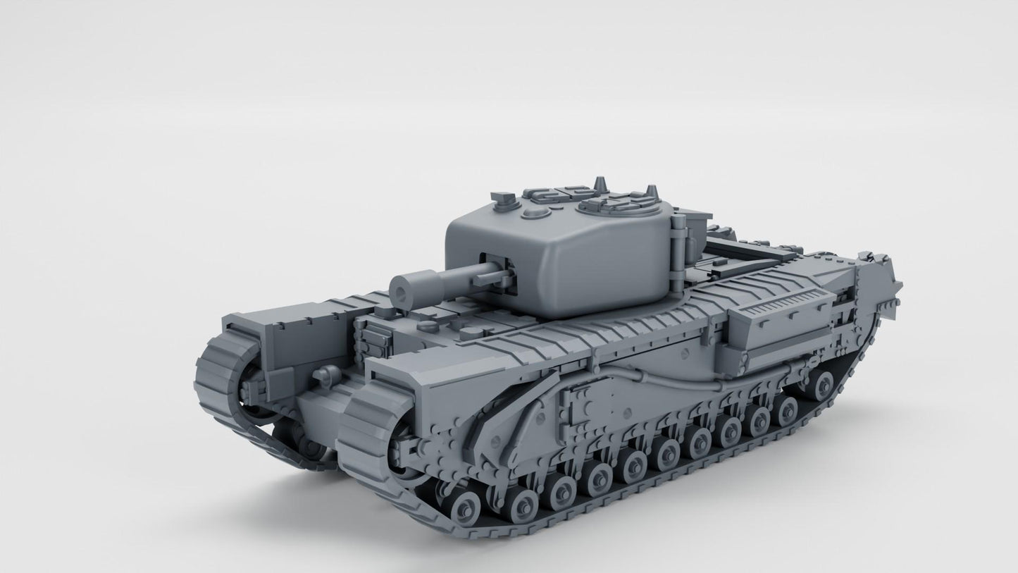 Bolt Action British Churchill MK IV 95mm Howitzer A.22 (Britain , WW2)