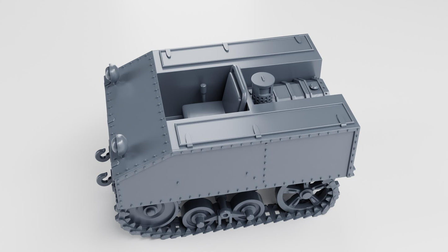 Bolt Action Battlegroup VCL Utility Tractor Type B Infantry (Belgium, WW2) Various Scales