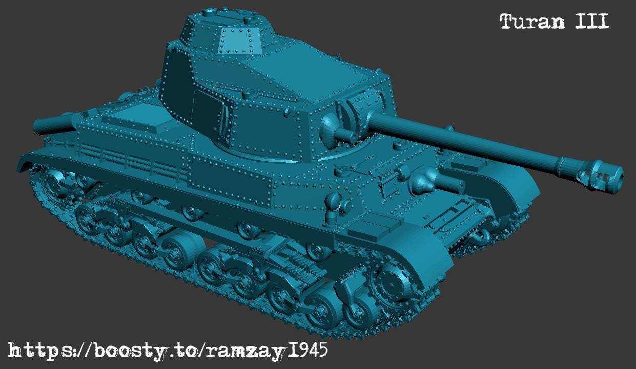 BA Battlegroup Turan III (M)  (Hungary, WW2) Various Scales