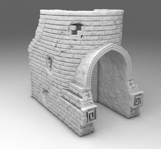Wargaming Terrain  Arab Gate | 3D Printed Miniatures in 1:56 Scale Various Scales