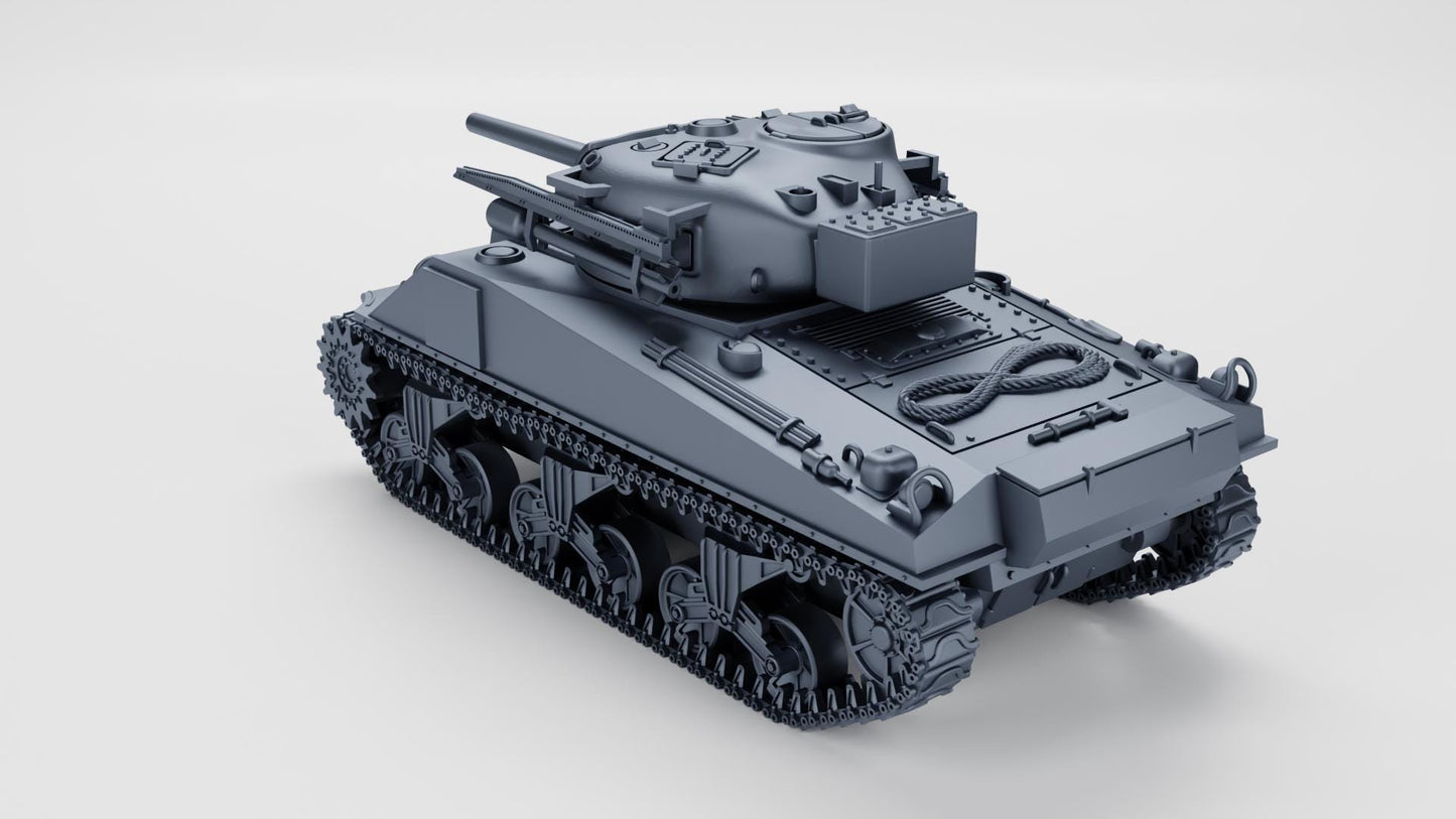 Ba Battlegroup Sherman V “Tulip” - Rocket launcher version (USA, WW2) Various Scales