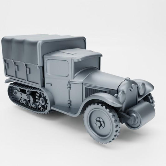 Bolt Action Battlegroup Half-track Citroen-Kegresse P17  (Belgium, WW2) Various Scales Various Variants