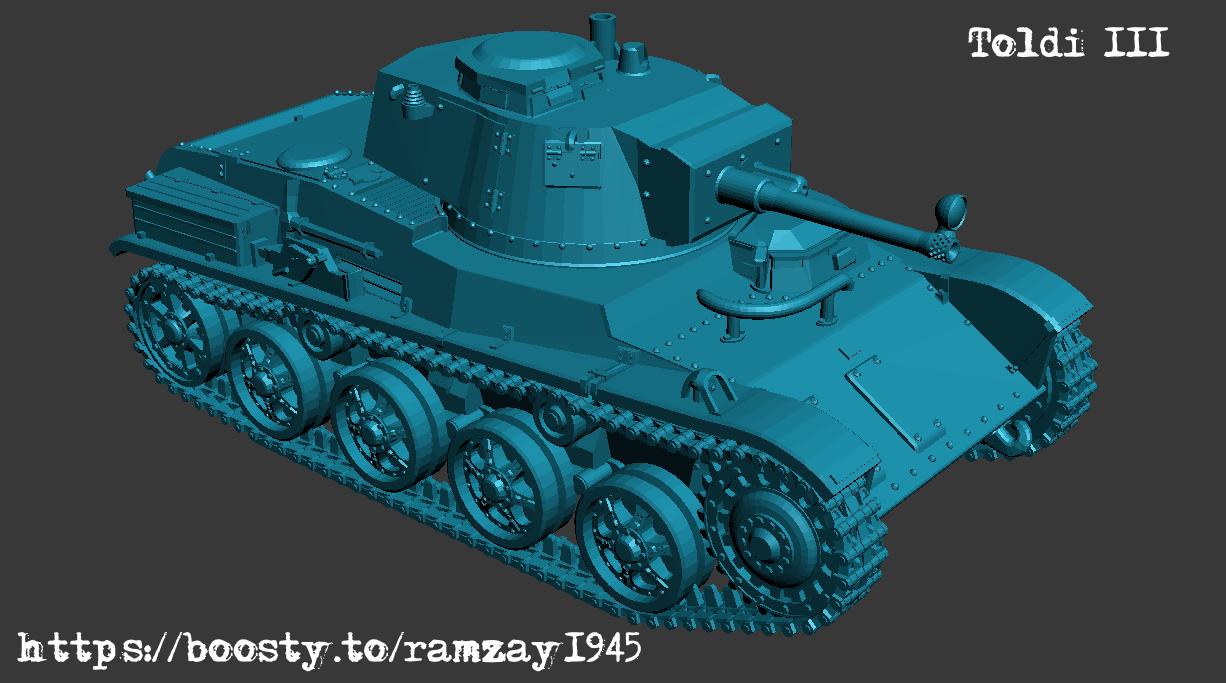 BA Battlegroup Toldi III (S)  (Hungary, WW2) Various Scales