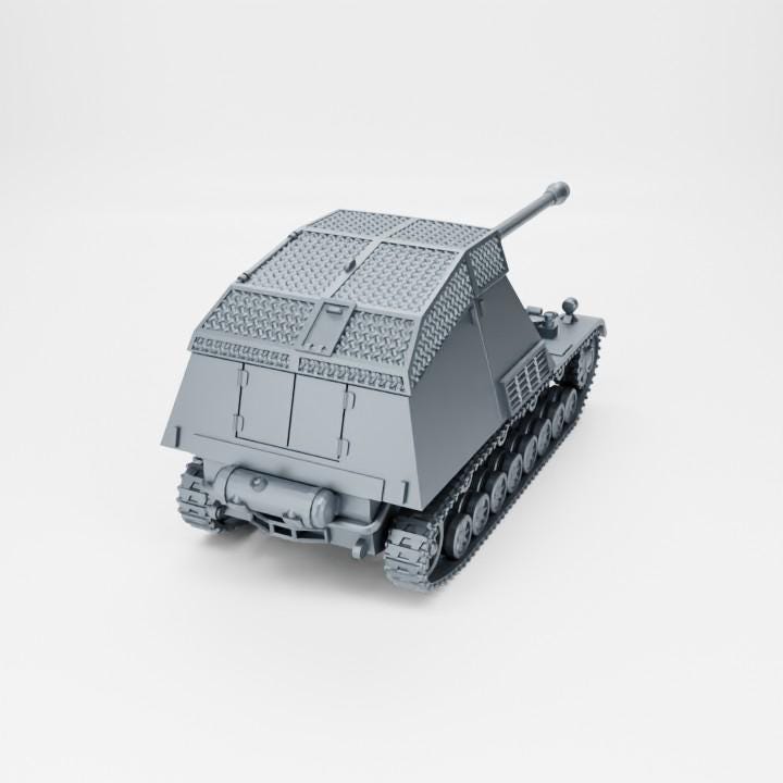 BA Battlegroup German Sd.Kfz. 164 Nashorn Cope Cage (Germany, WW2)