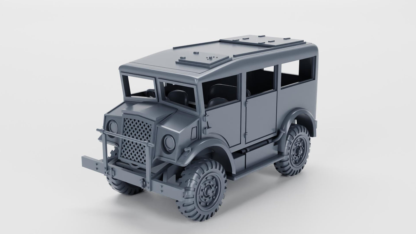 BA Battlegroup C8A HUP (Personnel carrier) (4x2, 8 cwt)(Canada) (Commonwealth, WW2) Various Scales