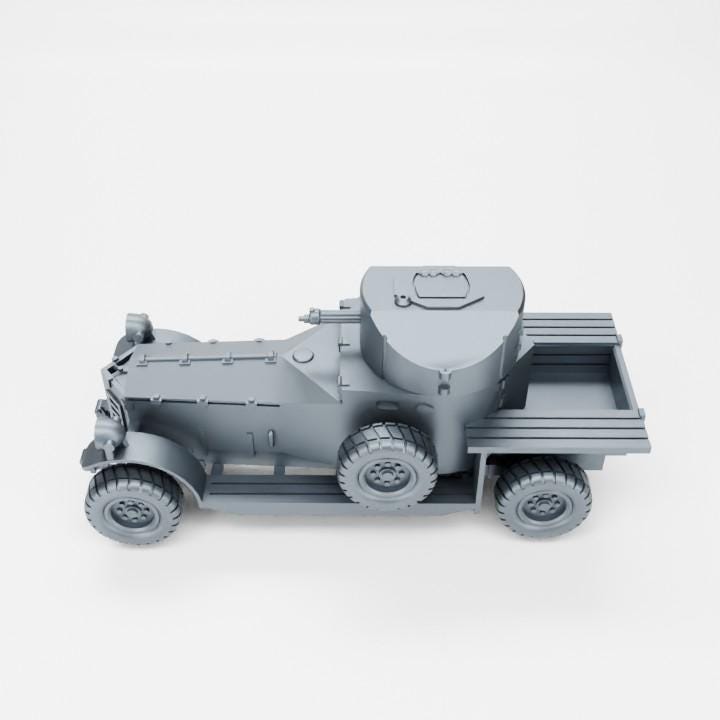 Bolt Action Battlegroup British Rolls-Royce armoured car Early War (Uk WW2)