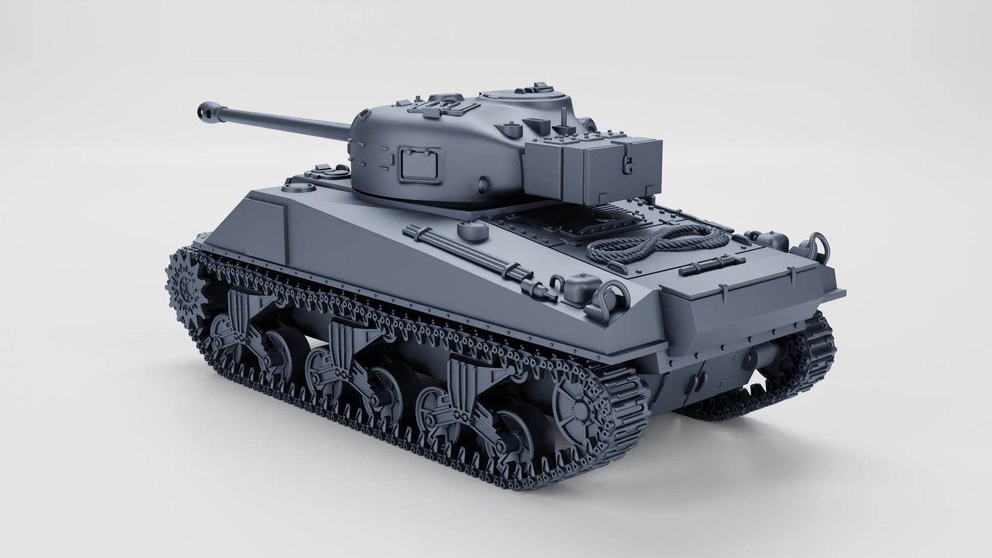Ba Battlegroup Sherman Firefly vC with QF 17-pounder (US)  (USA, WW2) Various Scales