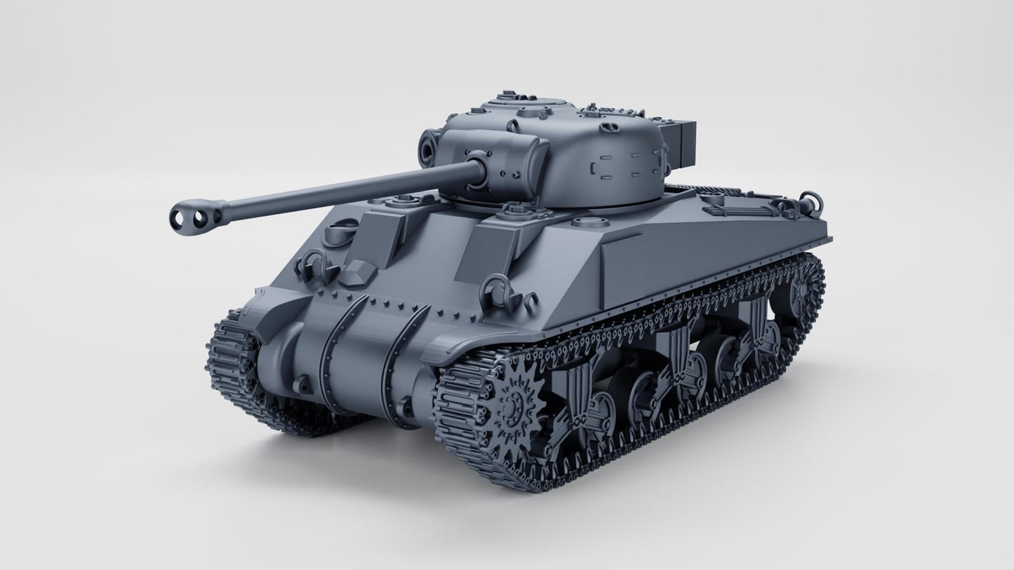 Ba Battlegroup Sherman Firefly vC with QF 17-pounder (US)  (USA, WW2) Various Scales