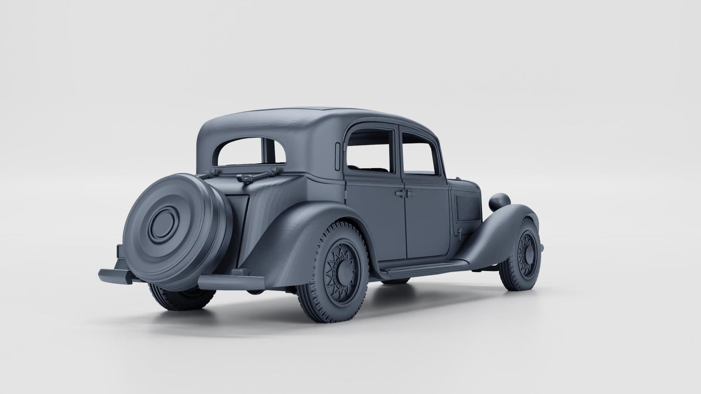 Fiat 527 Ardita – 3D Printed WWII Vehicle Miniature