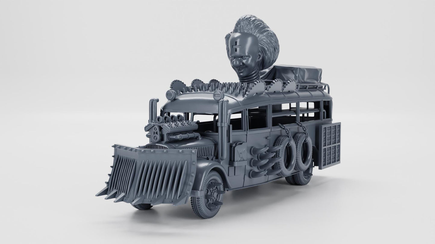 Opel Blitz Ambulance Bus (Germany, WW2) K47 Fallout Gaslands Weird War II 1-64