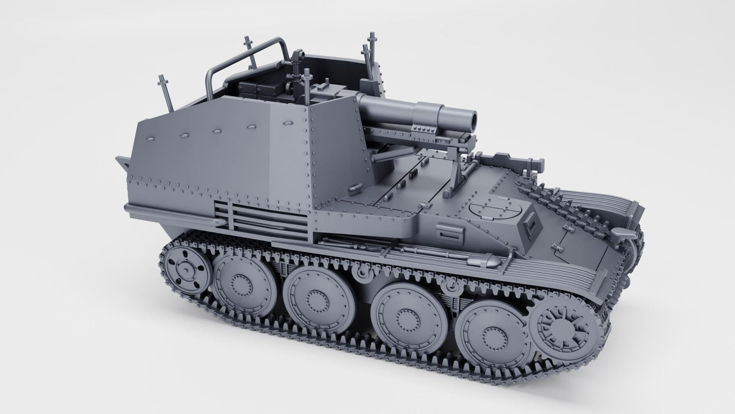 BA Battlegroup sIG 33 auf Panzer 38(t) Ausf.K Grille  (Germany, WW2) Various Scales