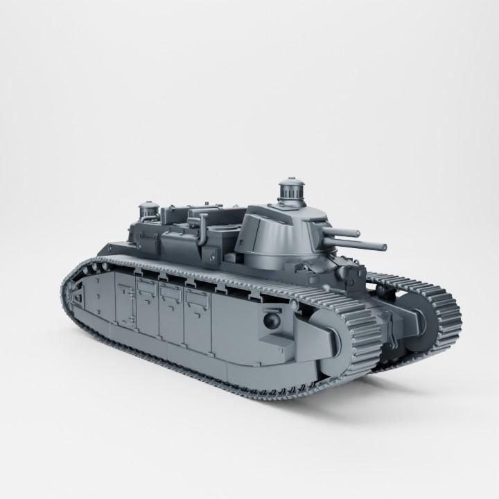 BA Battlegroup Super Heavy Tank French Char 2C (France, WW2)
