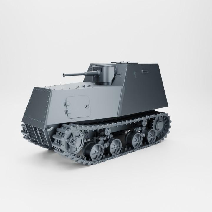 BA Battlegroup Tractor tank KhTZ-16 (Soviet, WW2) Various Scales