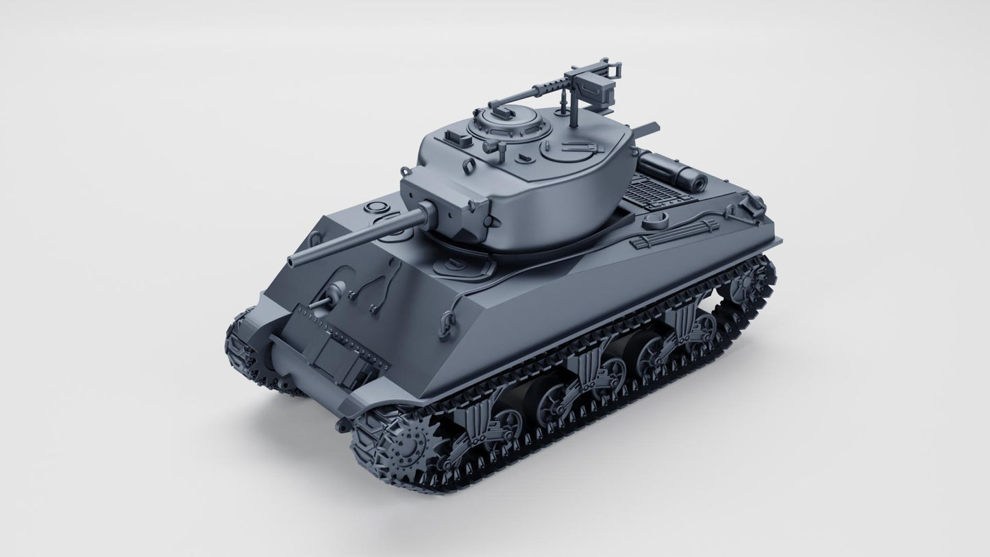 Ba Battlegroup Sherman M4A3E2 Jumbo Cobra King (US, WW2) (USA, WW2) Various Scales