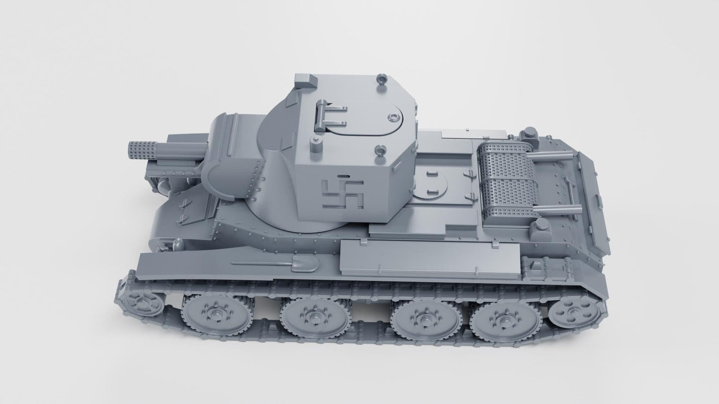 BA Battlegroup Assault tank BT-42 (Finnish Variant) (Soviet, WW2) Various Scales