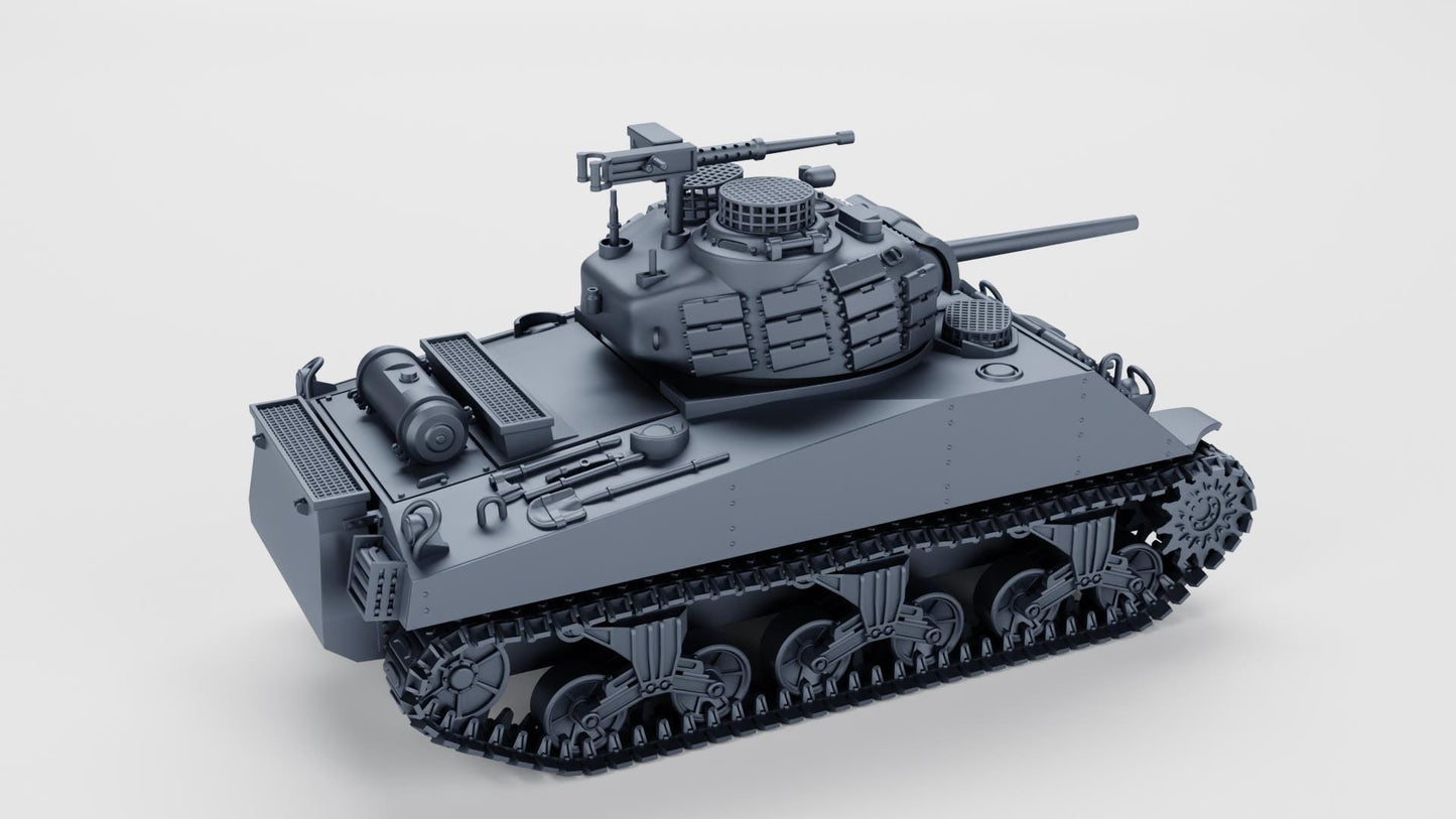 Ba Battlegroup Sherman M4A3(75)W “Beelzebub” (USA, WW2) Various Scales