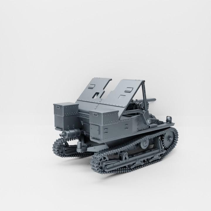 Carden-Loyd Mk.VI 47mm Gun: Belgian WW2 Resin Miniature