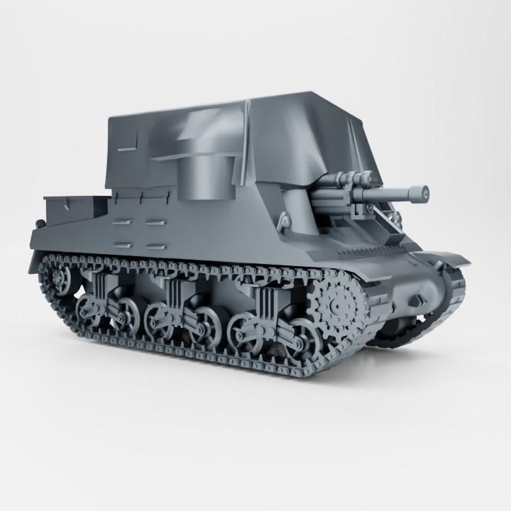 Bolt Action battlegroup British Canadian M7 Priest (Commonwealth, WW2) 3 Variants