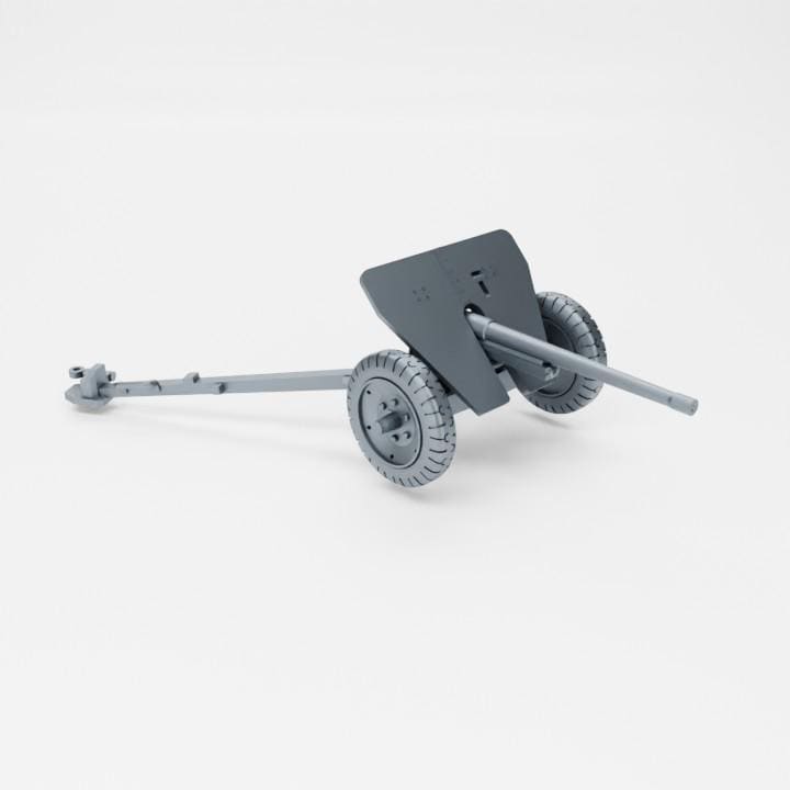 Battlegroup Imperial Japan Type_1_47mm Set of 2  Howitzer (Japan WW2) Various Scales