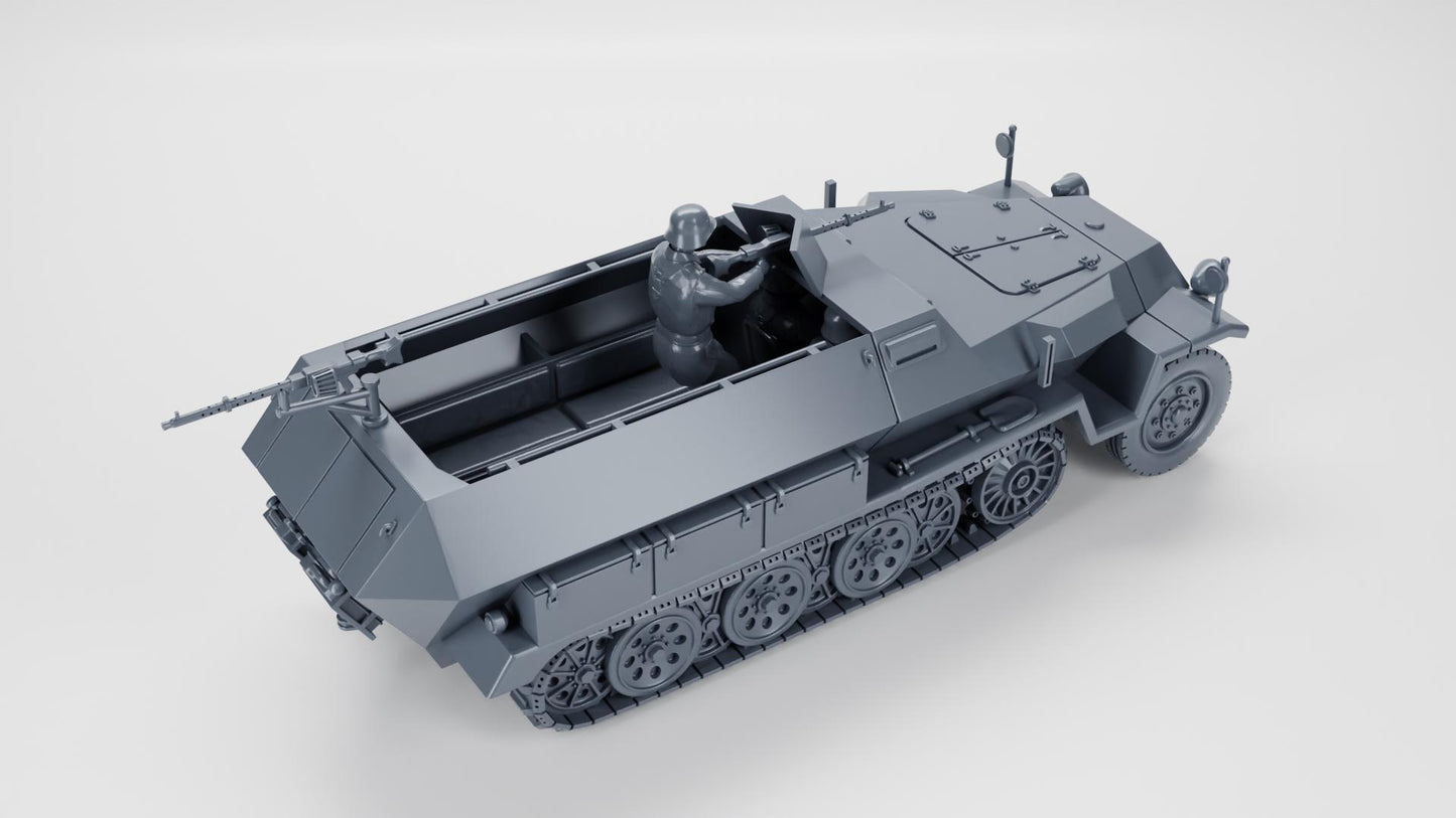 Battlegroup Sd.Kfz.251.1 Ausf.A Hanomag (Germany, WW2) Various Scales