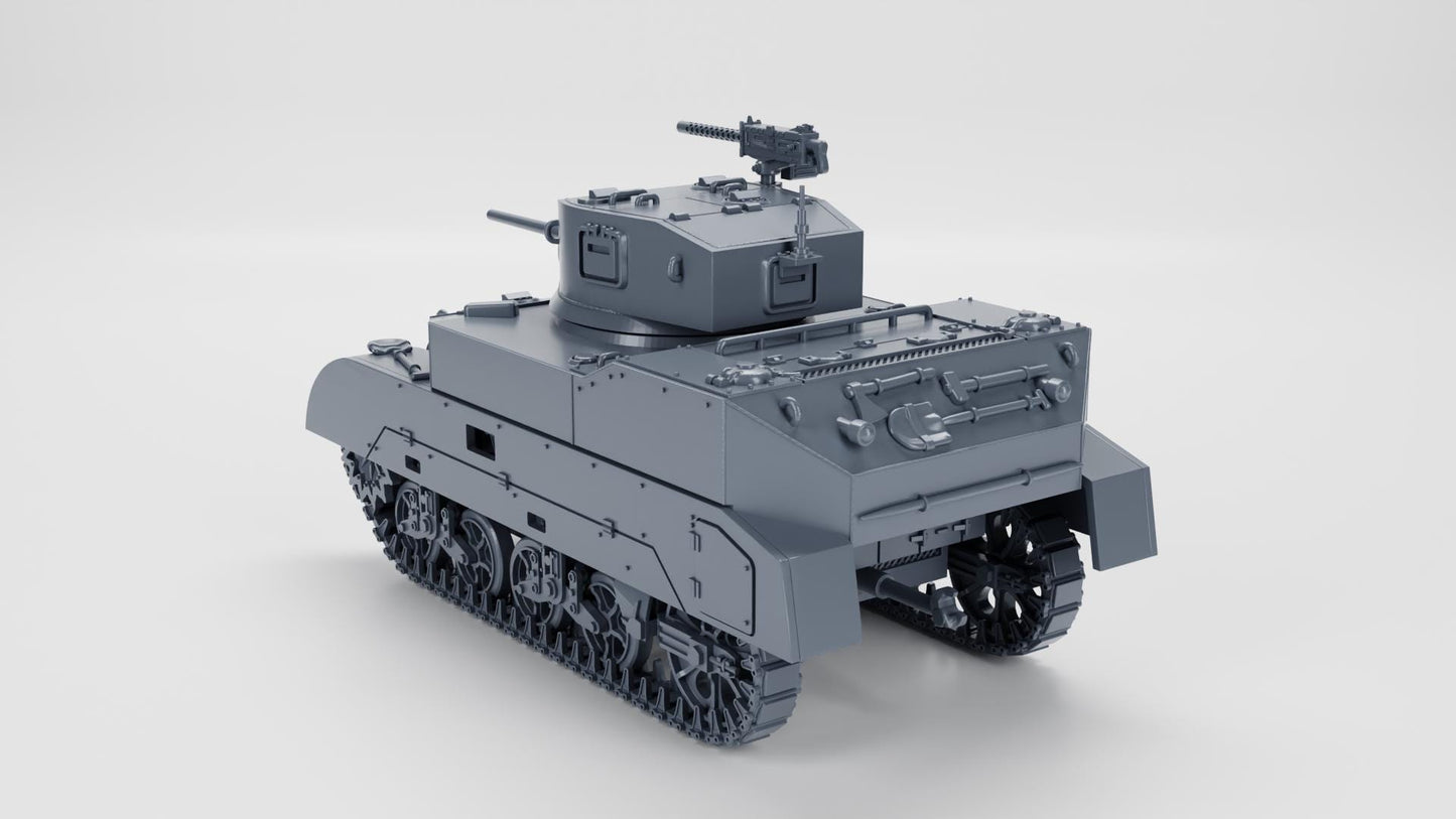 Ba Battlegroup Light Tank Stuart M5А1  (USA, WW2) Various Scales