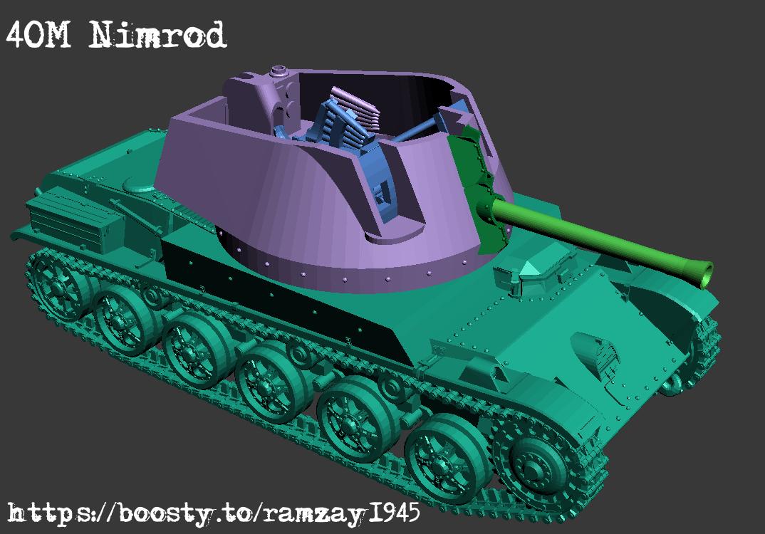 BA Battlegroup Nimrod (M) (Hungary, WW2) Various Scales