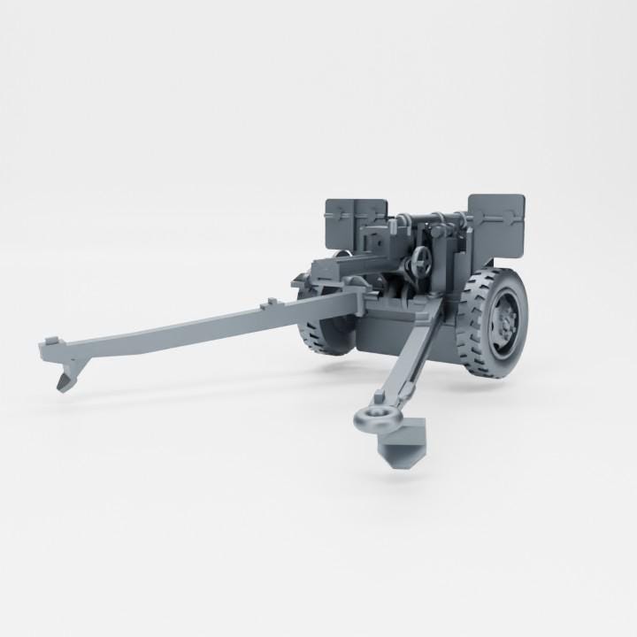 Bolt Action Battlegroup 105mm Howitzer M2  ( USA WW2)