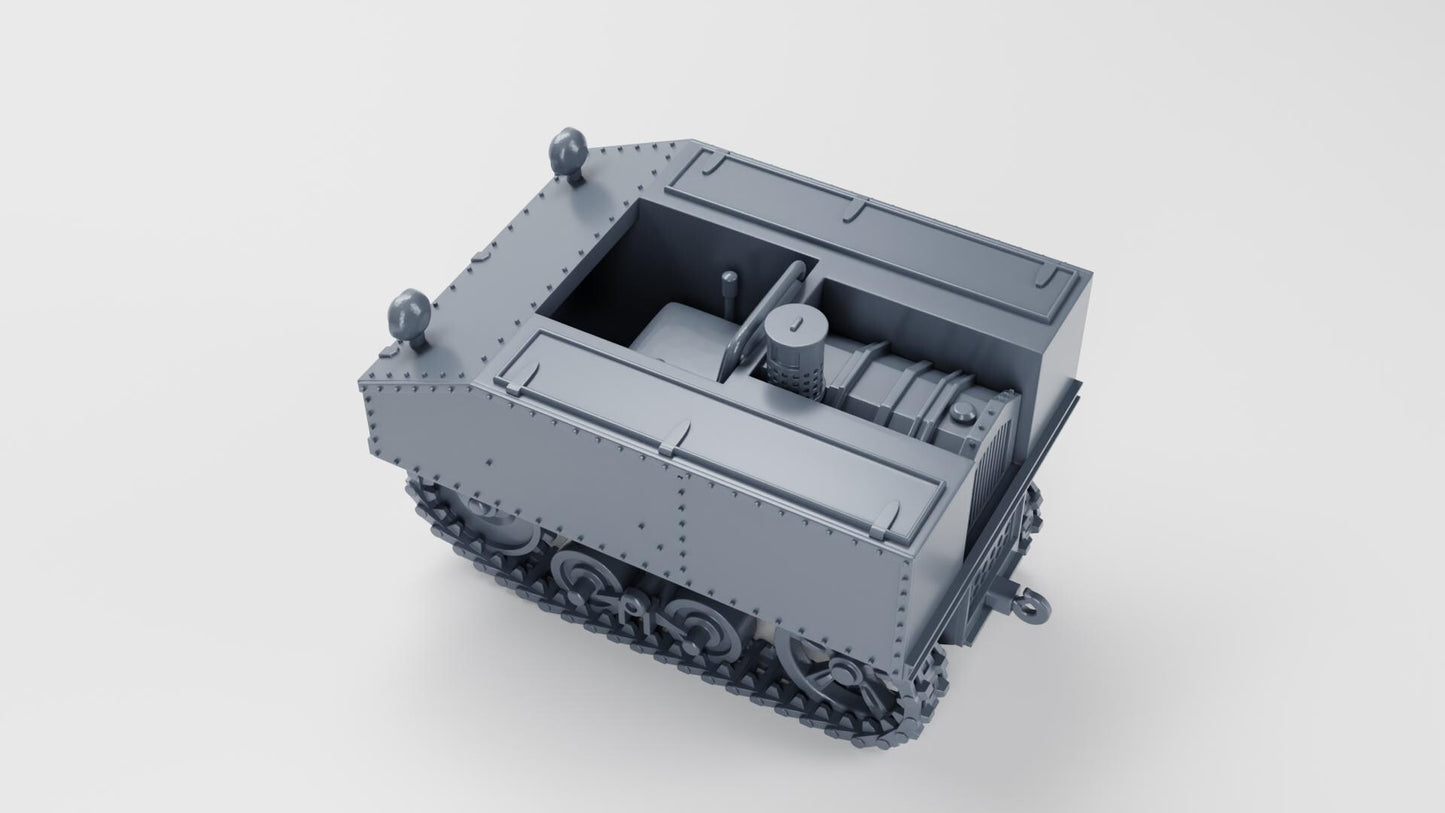 Bolt Action Battlegroup VCL Utility Tractor Type B Infantry (Belgium, WW2) Various Scales