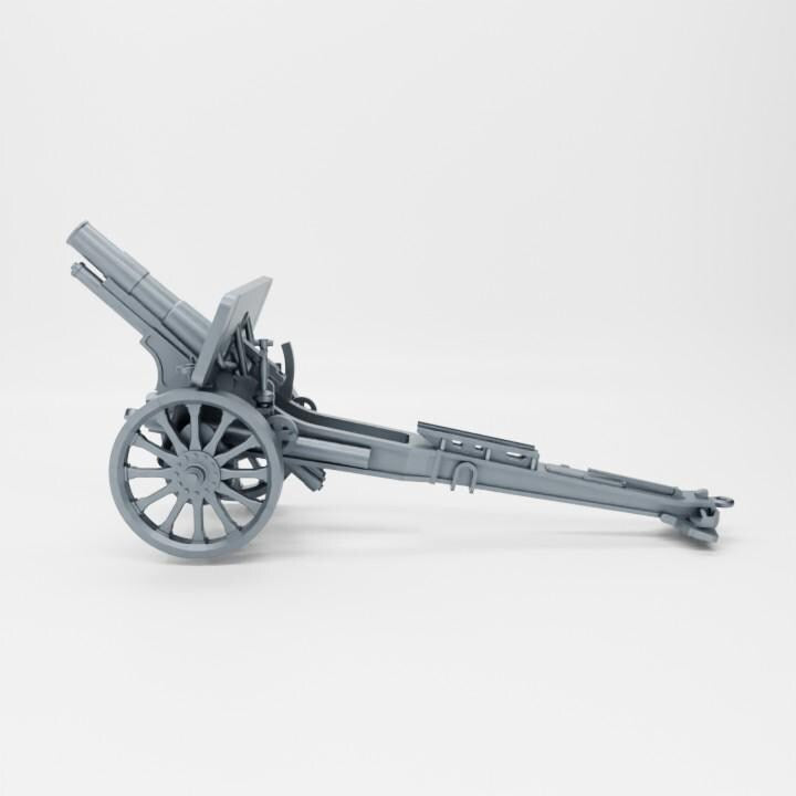 Battlegroup Imperial Japan Type_4_15cm Howitzer (Japan WW2) Various Scales